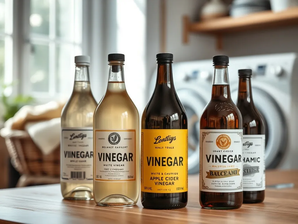 Jaki ocet do prania? Sprawdź, który rodzaj wybrać!