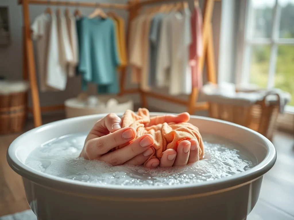 Jak prać ręcznie? Praktyczny przewodnik krok po kroku